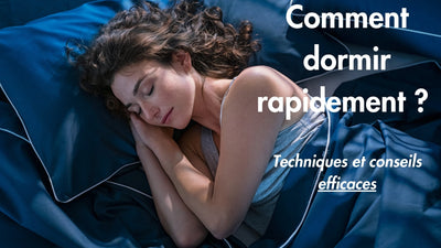 Comment dormir rapidement : techniques et conseils efficaces