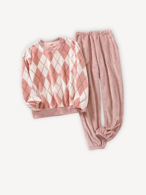 Matching pyjama | Couple Rose pour elle / S