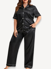 Pyjama chaud femme | Grande taille Noir / XL