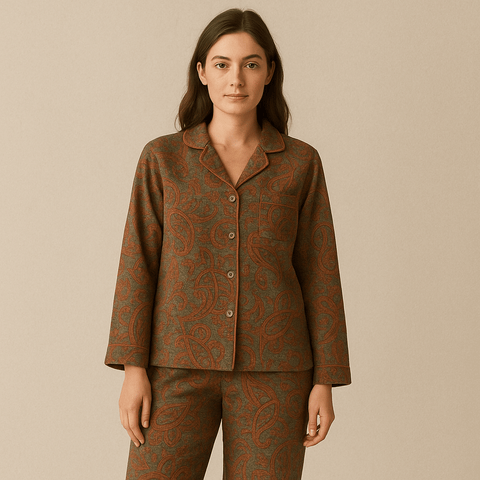 Pyjama chemise pantalon | Femme