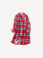 Pyjama femme | Carreaux bleus Rouge / S
