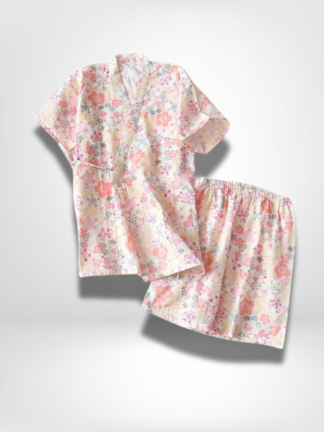 Pyjama rose femme | Coton